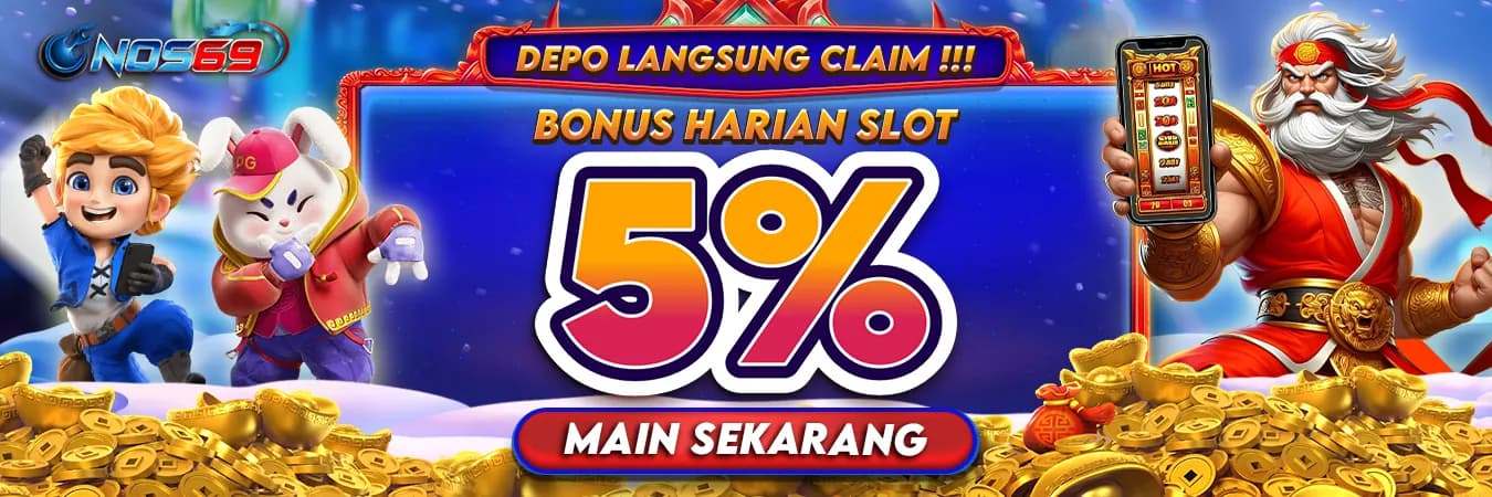 Bonus Harian 5% Slot